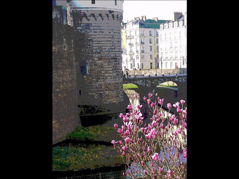 Tours (montage artistique) - Musique : The girls of Banbridge (jig traditionnel irlandais) - Eric : guitares, mandolines.