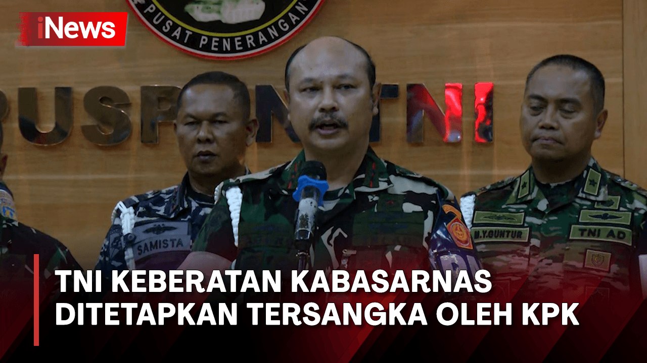 Danpuspom TNI Keberatan Kabasarnas Ditetapkan Tersangka oleh KPK, Ini Alasannya