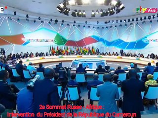 Discours du Chef de L Etat au sommet RUSSIE-Afrique  2023