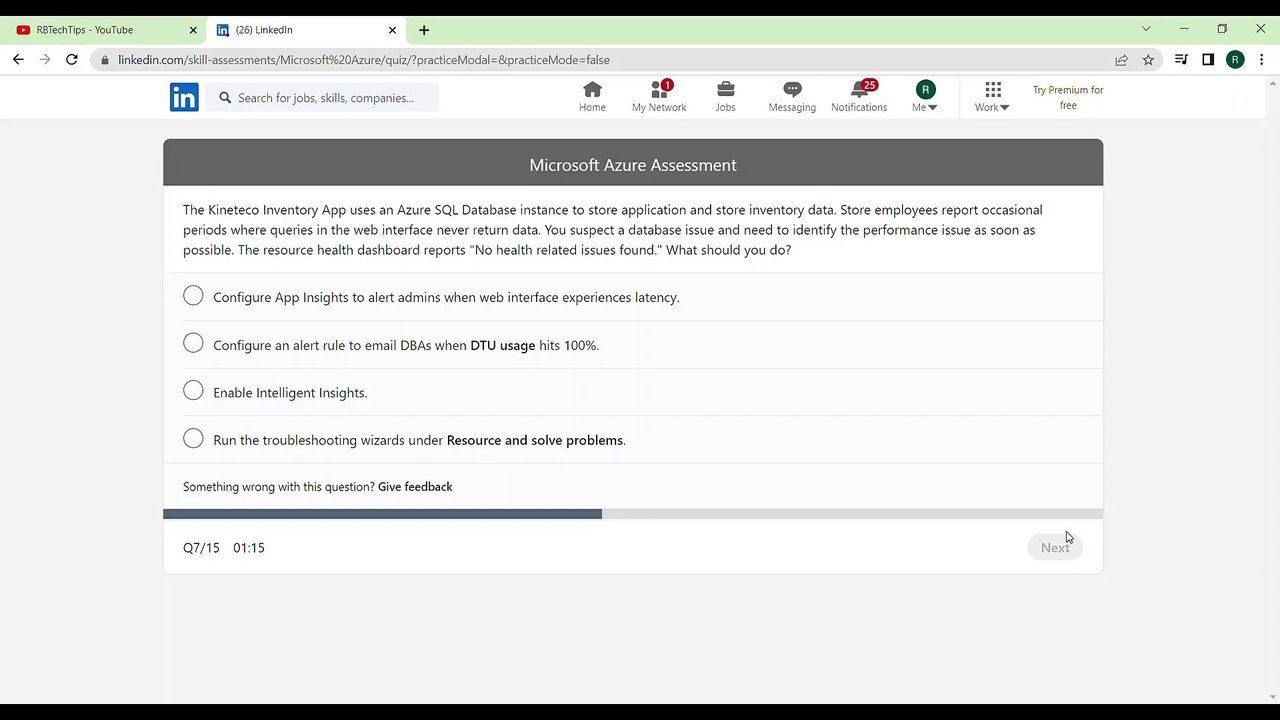LinkedIn Microsoft Azure Assessment Answers 2023 - Linkedin Microsoft Azure Quiz Answers - Linkedin Microsoft Azure Skill Test Answers