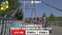 Last Km - Stage 6 - Tour de France Femmes avec Zwift 2023