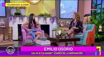 Emilio Osorio SALVÓ a la Barby de la nominación dejando en riesgo a Mayer, de Nigris y Losa