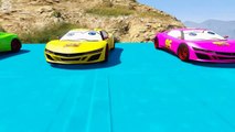 GTA V Epic New Stunt Race For Car Racing Challenge by Trevor and Shark