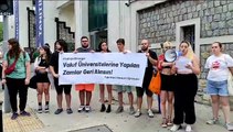 Özel üniversite harç protesto