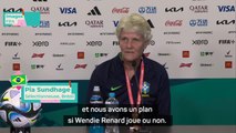 Brésil - Sundhage a un plan, que Wendie Renard soit là ou non