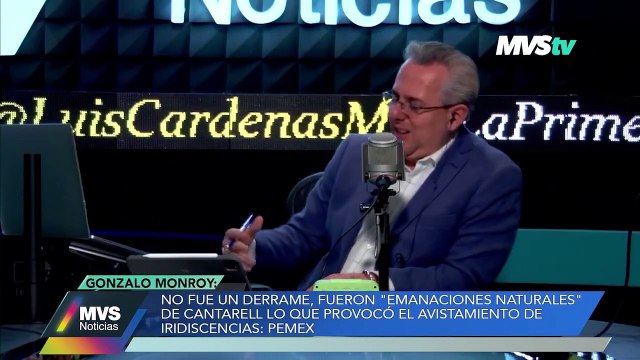 NO FUE UN DERRAME, FUERON EMANACIONES NATURALES DE CANTARELL LO QUE PROVOCÓ EL AVISTAMIENTO DE IRIDISCENCIAS: PEMEX