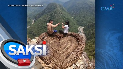 Wedding proposal, isinagawa sa tuktok ng matarik na bundok sa Rodriguez, Rizal | Saksi