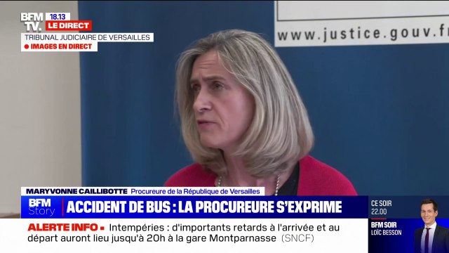 Accident de bus dans les Yvelines: les victimes décédées sont un homme de 64 ans et une femme de 54 ans , rapporte la procureure de la République