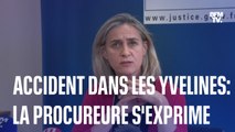 Yvelines: la procureure de la République de Versailles s'exprime sur l'accident de la circulation mortel