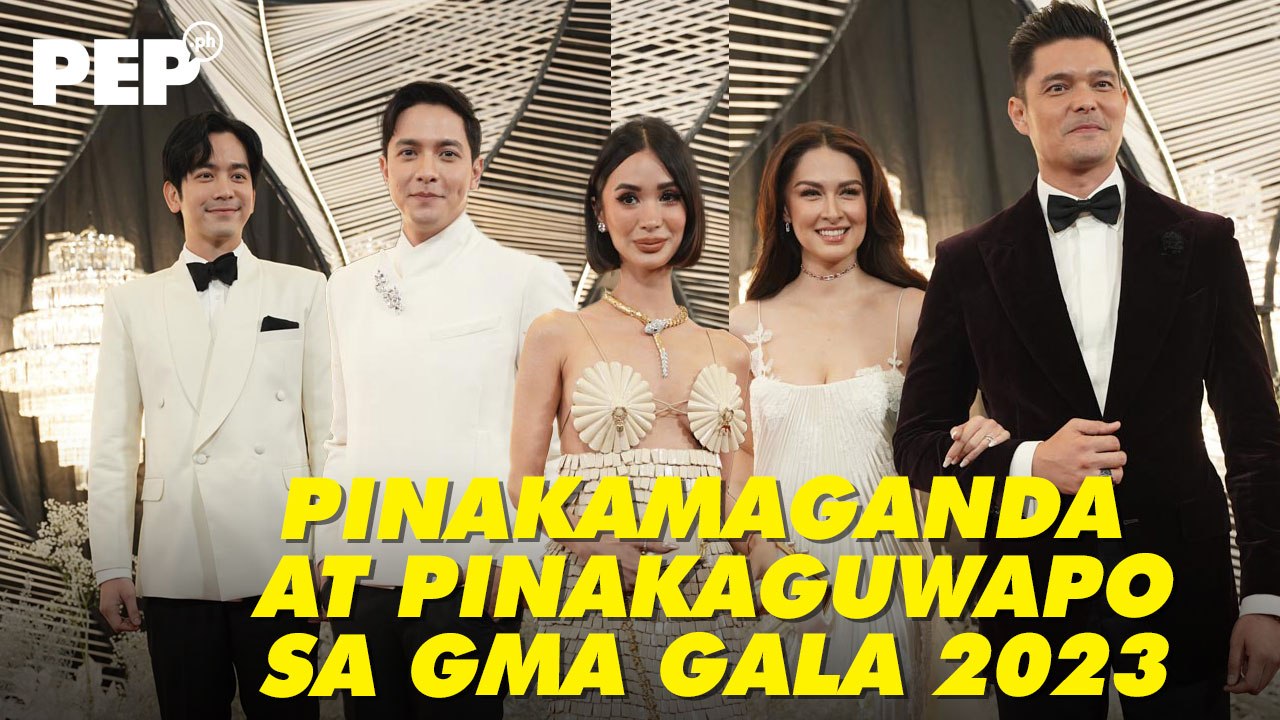 THE PEP TEAM'S CHOICE OF STANDOUTS AT GMA BALL...
