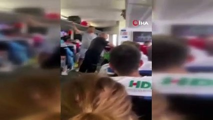 Marmara'da panik anları! Feribot fırtınaya yakalandı