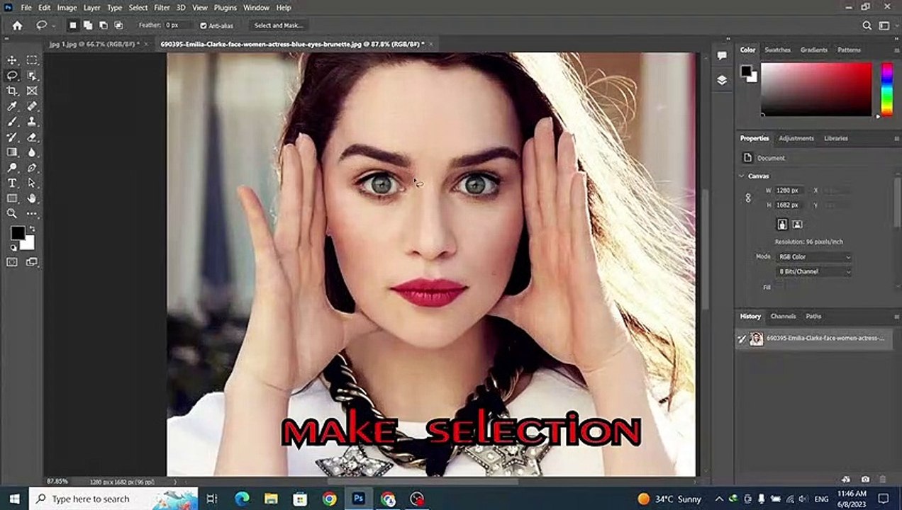 swap face video in photoshop | Photoshop tutorial