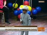 Al ritmo del joropo niños expresan sus cantos en homenaje el Cmdt. Eterno Hugo Chávez