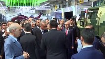 Cumhurbaşkanı Erdoğan, İDEF'23 16'ncı Uluslararası Savunma Sanayii Fuarı'nı gezdi
