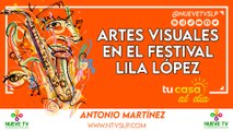 Exposición de artes visuales en el Festival Lila López