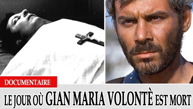 Le jour où Gian Maria Volontè est mort - de quel film vous souvenez-vous de lui ?