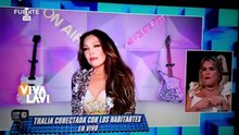 Thalia arruina sorpresa de Nicola durante enlace en vivo
