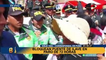 Paro en Puno durante Fiestas Patrias: se inician movilizaciones y bloquean puente Ilave