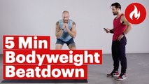 Try the Brutal 5-Minute Beatdown Bodyweight Workout | Five Minutes of Hell | Men's Health Muscle