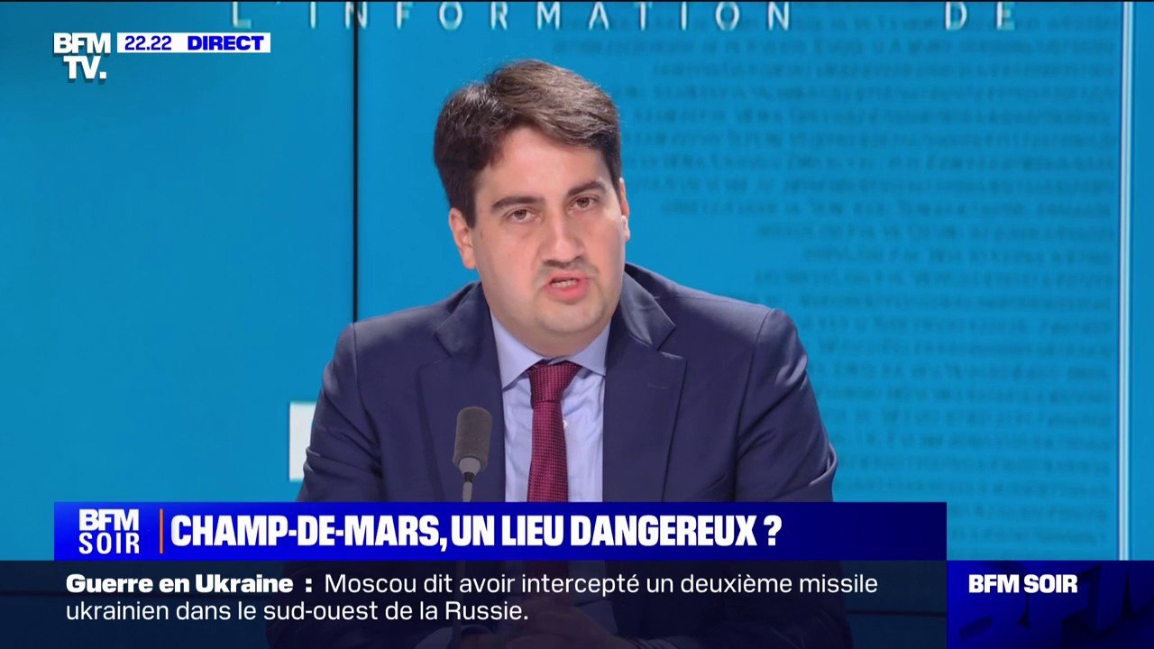 Viol au Champ-de-Mars: "Ça fait plus de 2 ans que notre groupe demande une amélioration de la sécurité dans cette zone", affirme Vincent Baladi (conseiller LR de Paris)