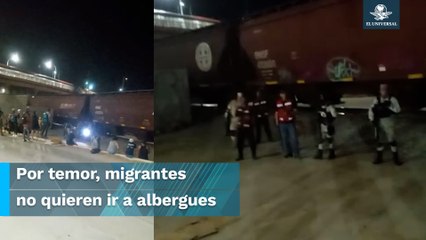 Con disparos, Guardia Nacional dispersa a migrantes