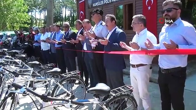 Sinop'ta bisikletli polis timleri göreve başladı