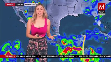 El clima para hoy 28 de julio de 2023, con Jessica de Luna