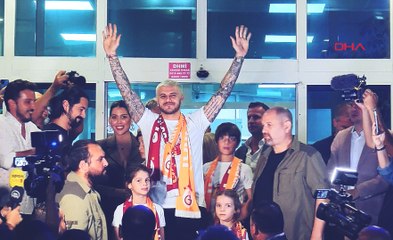 Galatasaray, Mauro Icardi’yi İstanbul’a getirdi