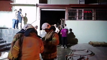 Un petit incendie se déclare dans une usine de lingettes humides à Silivri