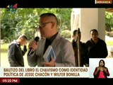 Min. Ernesto Villegas bautiza el libro El Chavismo como Identidad Política