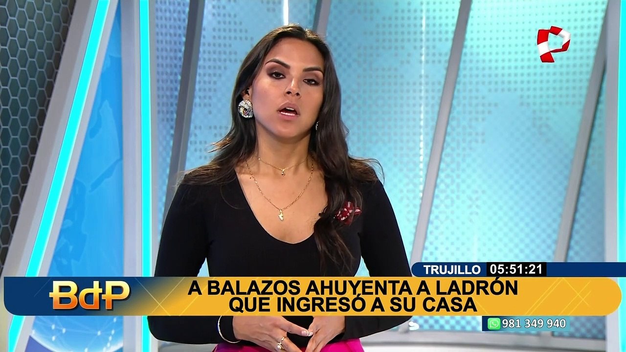 Trujillo: vecino intenta detener a balazos a ladrón que se metió a su vivienda