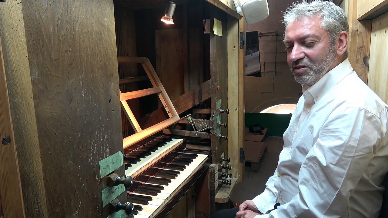 Présentation de l'orgue par H.F.Beaupérin