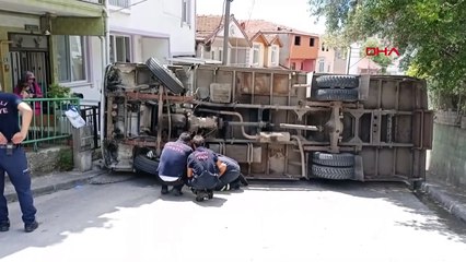 Le conducteur du camion renversé sur la pente d'Izmit a expliqué l'accident