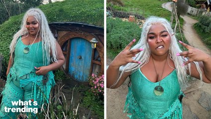 Lizzo Shares Videos of Her at 'Lord of the Rings' to Social Media