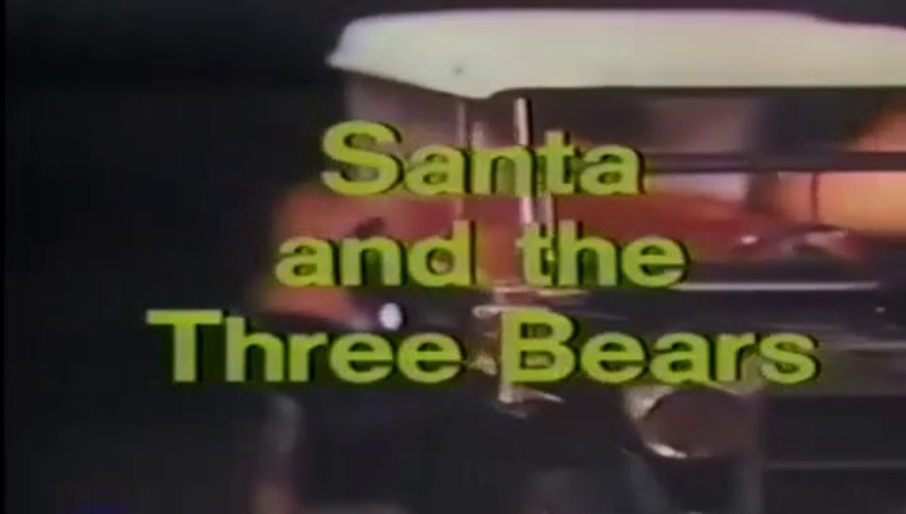 Santa and The Three Bears - Cartoon