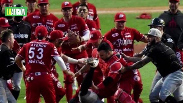 Diablos Rojos y Mariachis protagonizan otra batalla campal