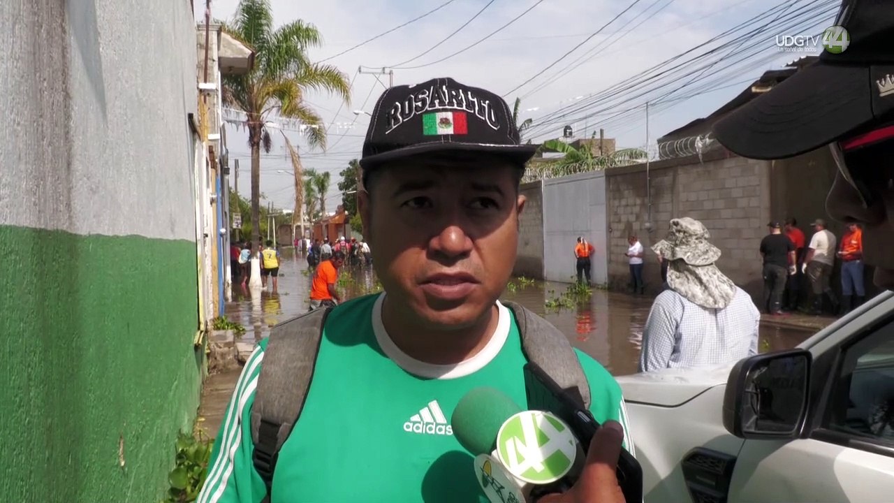 Afectados de las inundaciones de Tlajomulco piden acciones para terminar con el problema