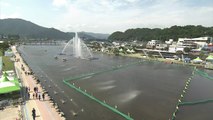 [날씨] 전국 '찜통더위' 속 소나기...정남진 장흥 물 축제 개막 / YTN