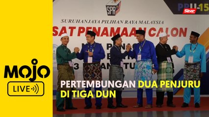 Pertembungan dua penjuru di DUN Penaga, Bertam, Pinang Tunggal