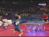 WTC 2006 Final China vs Korea - Wang Liqin vs RYU Seung Min