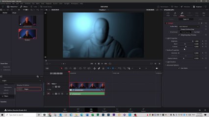 AMAZING RELIGHT Effect In Davinci Resolve Studio 18.5