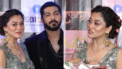 Falaq Naaz and Sheezan Mohammed Khan Spotted at International Indian Film & Television Awards 2023