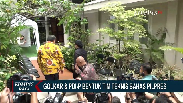 Puan Temui Airlangga, Partai Golkar dan PDIP Bentuk Tim Teknis Bahas Pilpres 2024