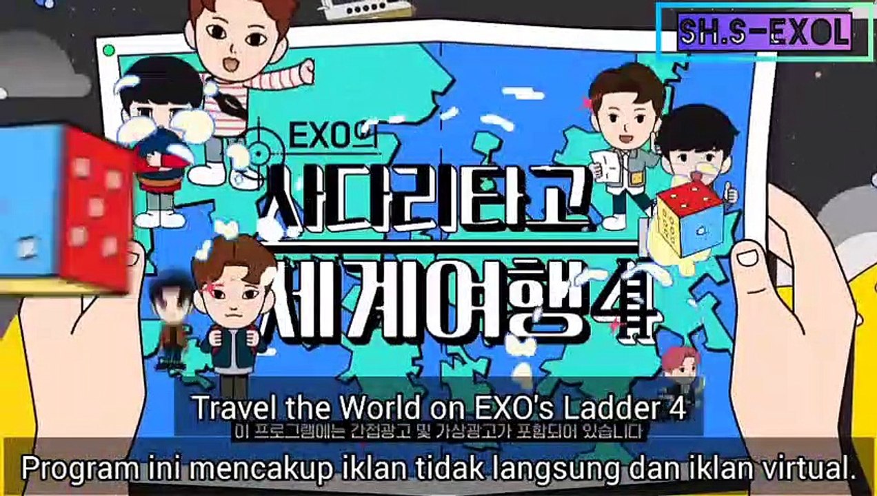 [SUB INDO] EXO Ladder Season 4 | [#Exase4] Self-cam relay_CHEN ㅇwㅇ #EXO ...