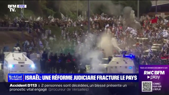 En Israël, une réforme judiciaire fracture le pays et provoque d'importantes manifestations