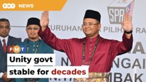 Unity government can be stable for ‘next 30 to 40 years’, says Amirudin