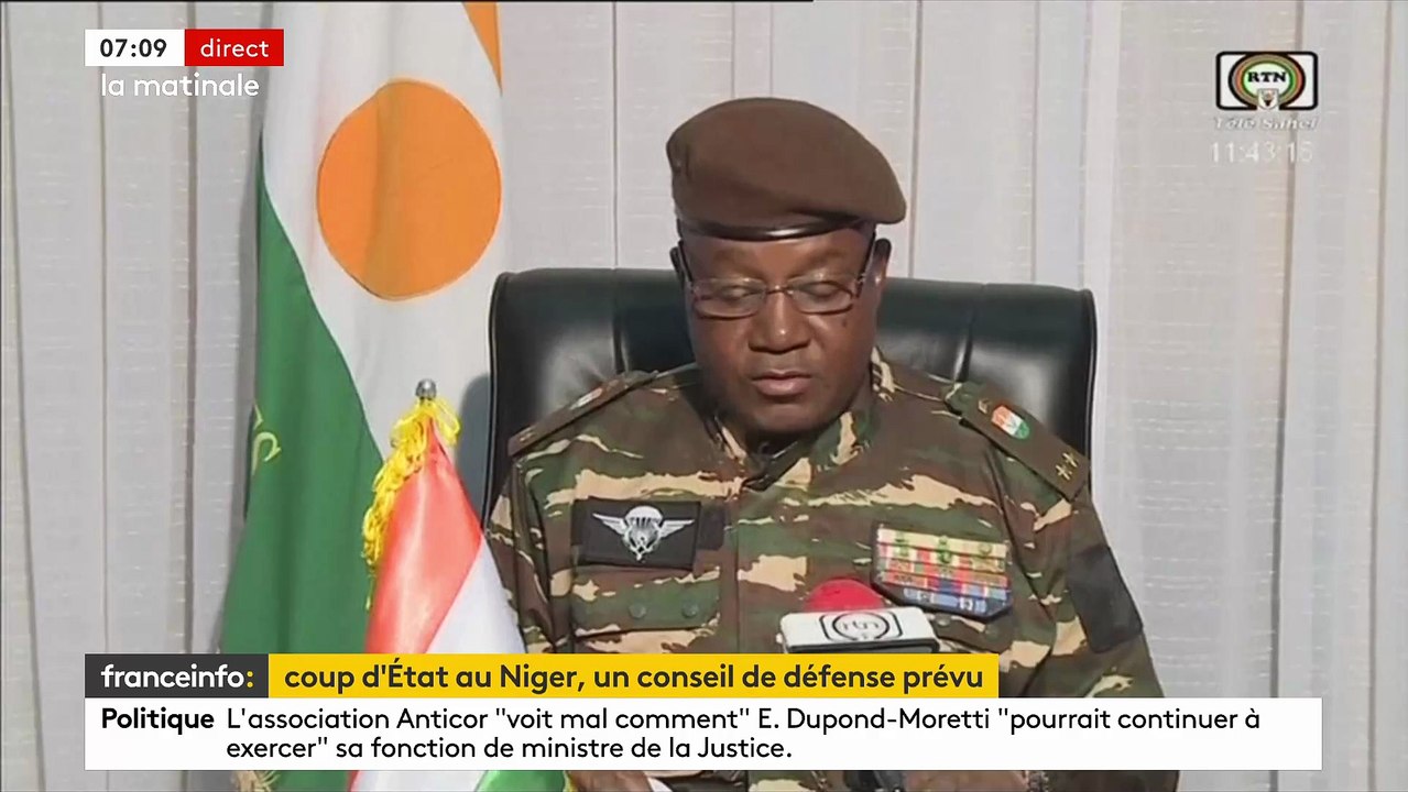 Le président Emmanuel Macron va présider aujourd’hui à 15h un Conseil de défense et de sécurité nationale consacré au Niger, après le putsch qui a vu le chef de la garde présidentielle prendre le pouvoir