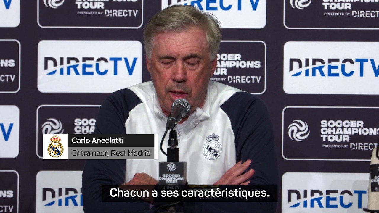 Ancelotti sur la comparaison Zidane/Bellingham...