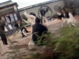 The Return of the Condor Heroes 95 in slow motion 神鵰俠侶 李若彤版 小龍女大戰蒙古三傑  Little Dragon Girl vs. Three Heroes of Mongolia