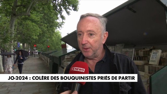 JO-2024 : colère des bouquinistes priés de partir